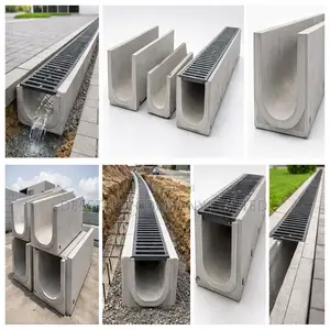 Precast Concretes: Culverts U Drains Round Pipes Manholes Septic Tanks