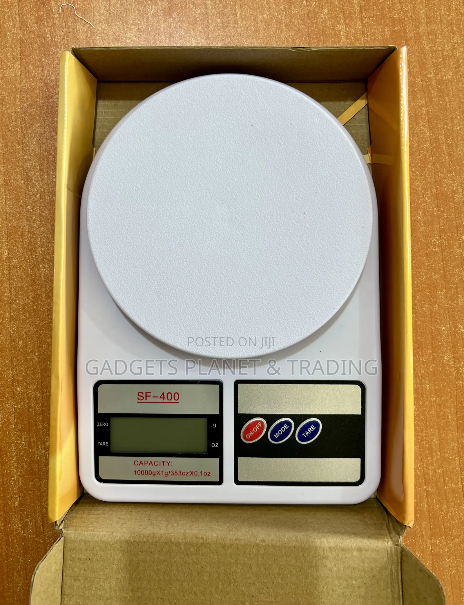 Electronic Kitchen Scale With High Precision Strain Gauge - Sf-400