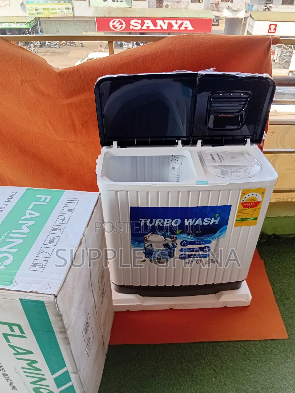 High-Performance 8kg Silent Flamino 8kg Washing Machine