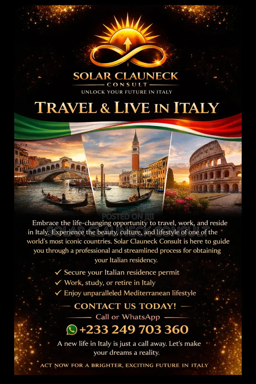 Travel and Live in Italy or Norway