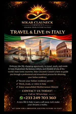 Travel and Live in Italy or Norway