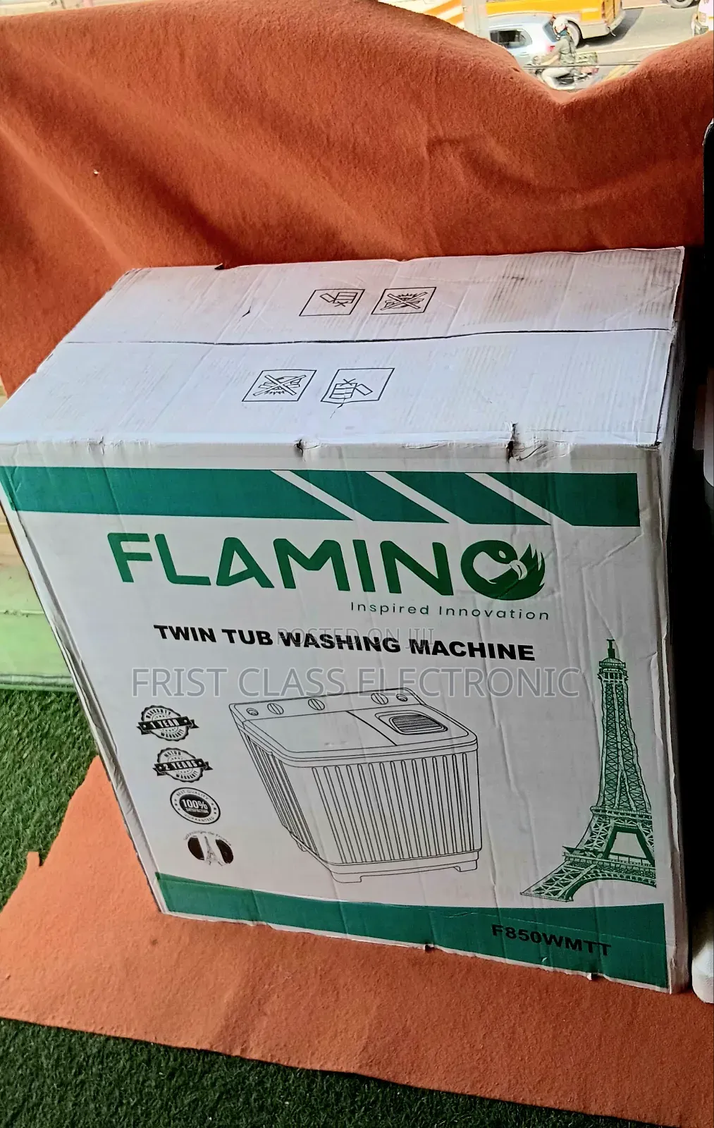 Premium Flamino 115l Twin Tub Washing Machine–Energy Smart Performance