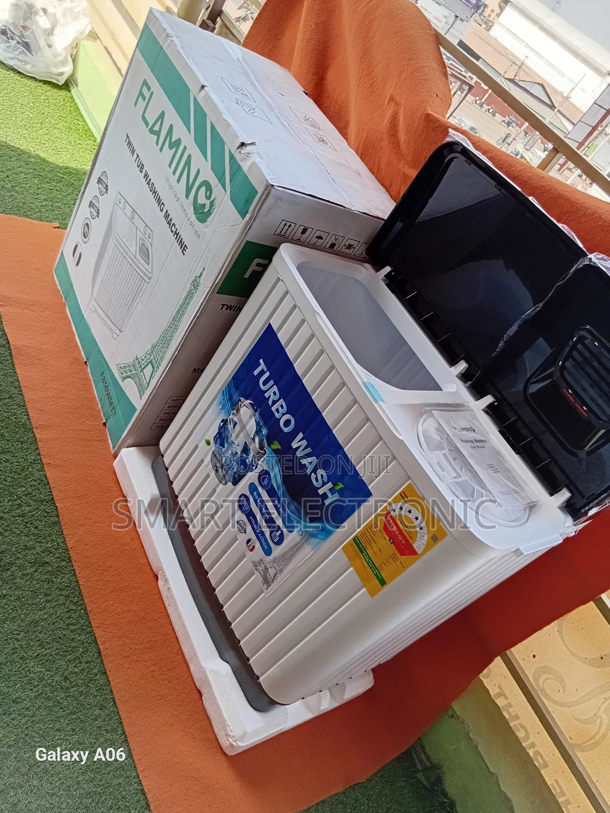 Crystalclean Top Load Washing Machine, 8kg Flamino Washing Machine