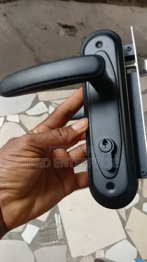 Quality Wooden Door Small Lock Black Colour.