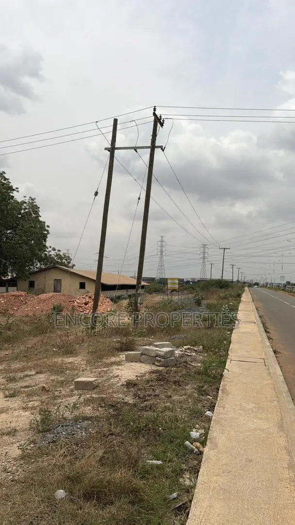 12 Plots of Road Side Land for Sale at Borteyman