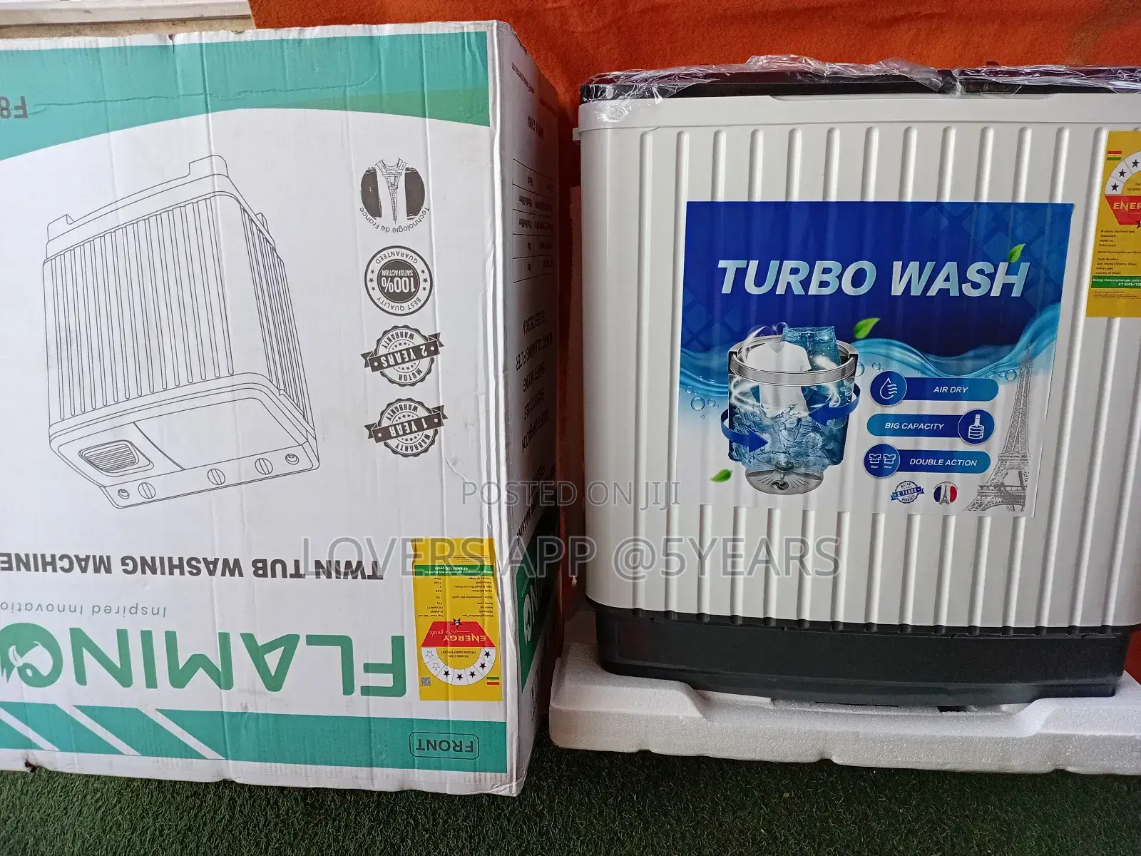Flamino 8kg Reliable Laundry Partner