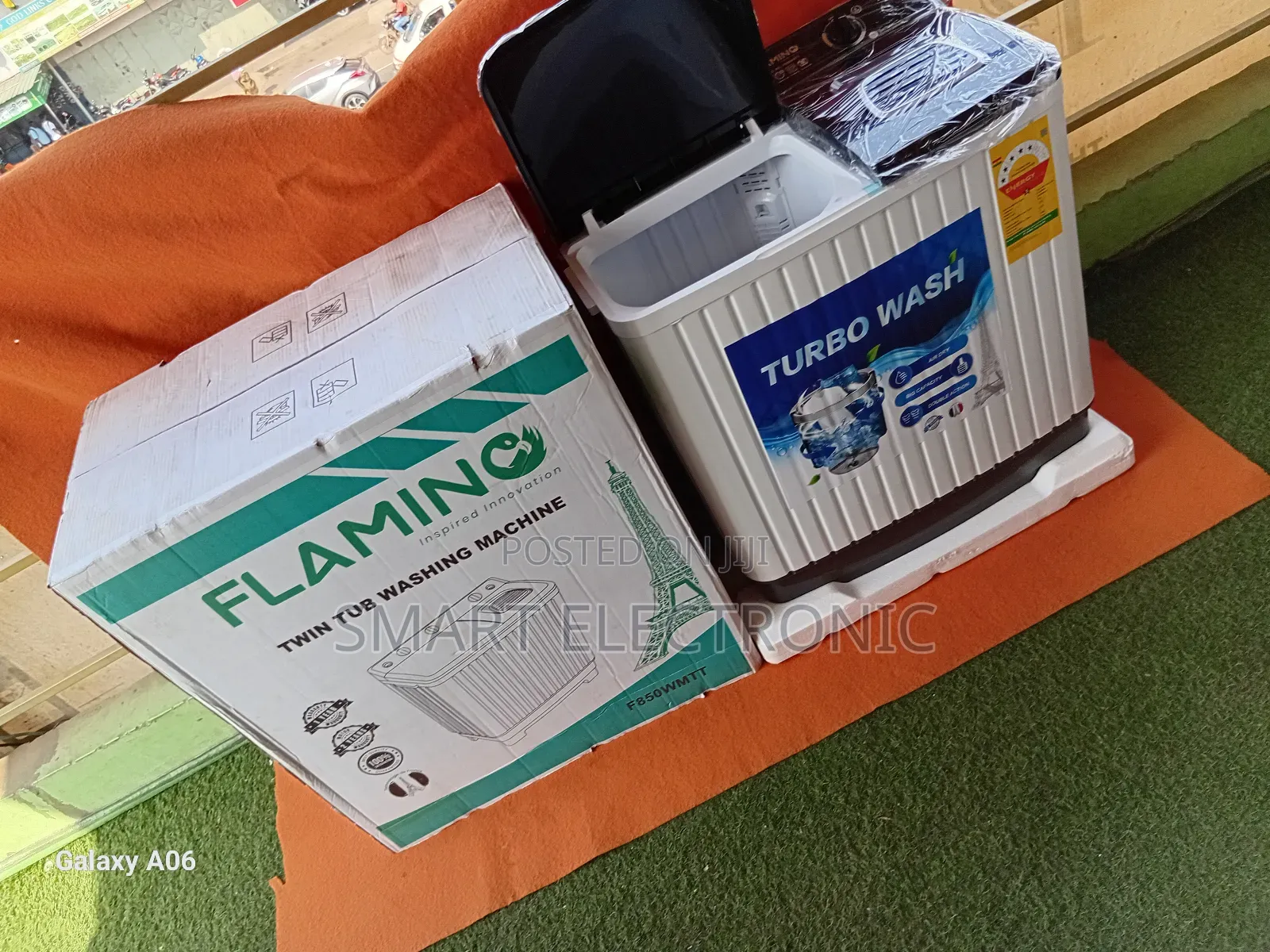 Purerinse Advanced Washing Machine, 8kg Flamino Washing Machine