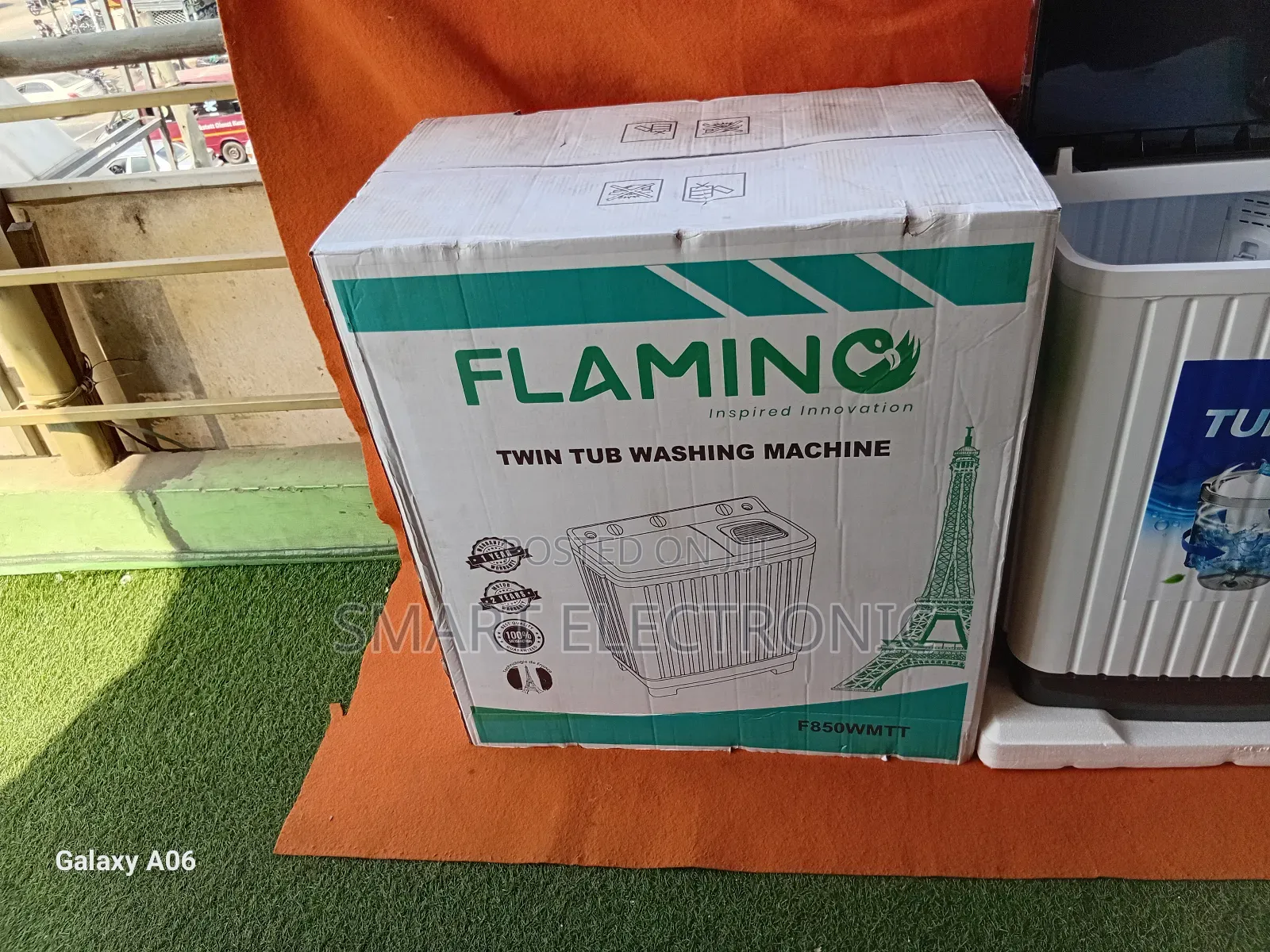 Silverwave Digital Washing Machine, 8kg Flamino Washing Machine