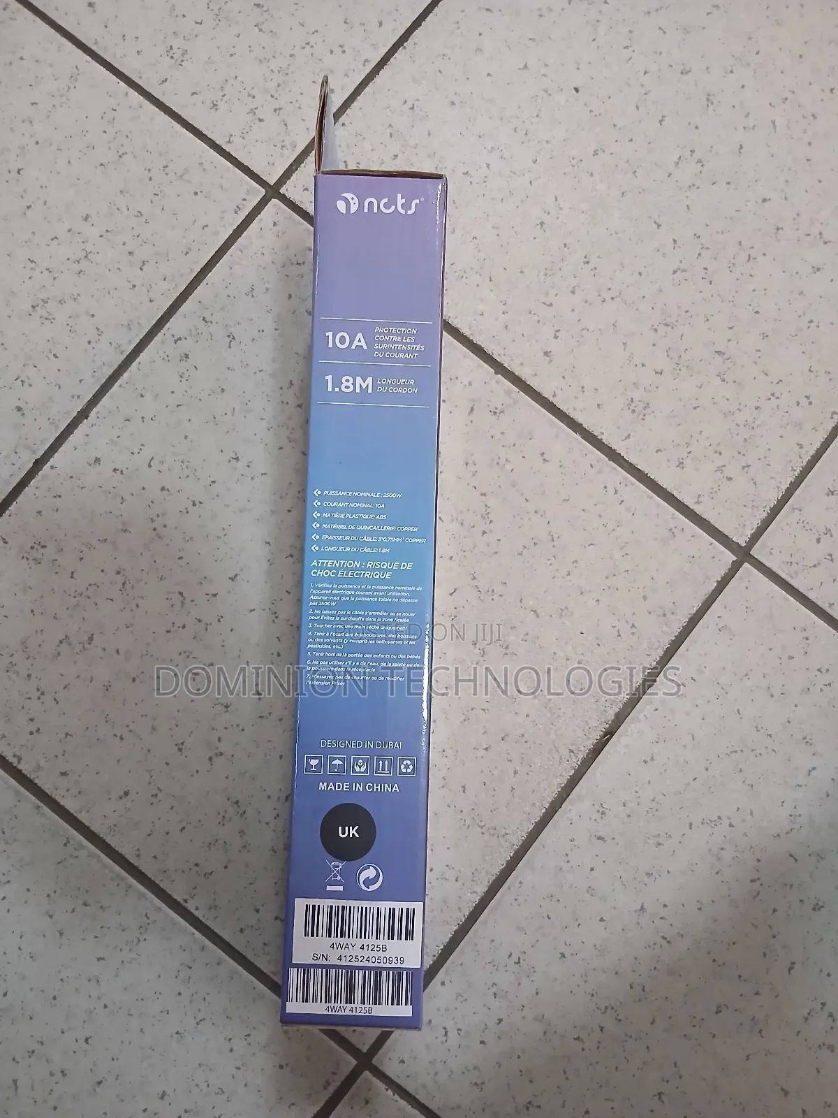 NCTS 4way Extension Socket