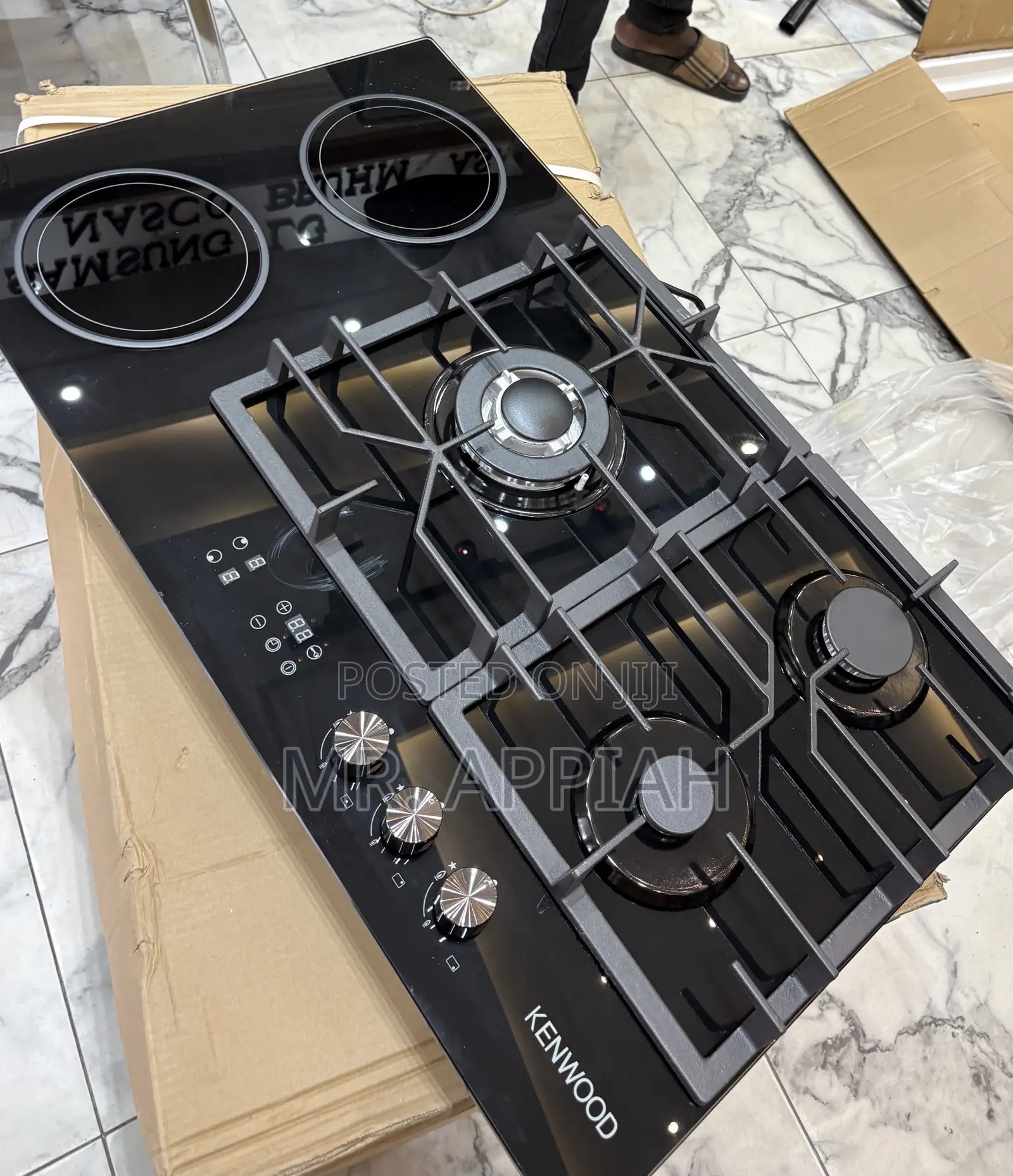 Shop Original Kenwood 90cm 2 Electric + 3 Gas Built in Hob 