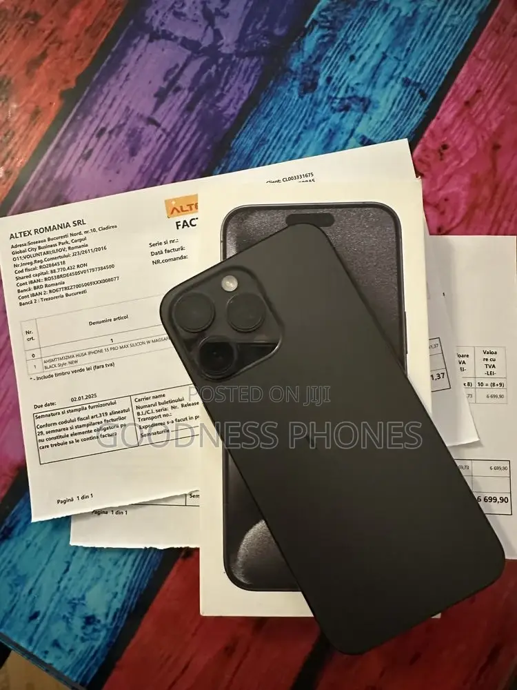 Apple iPhone 15 Pro Max 256 GB Black
