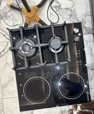 Order Authentic Kenwood 60cm 3 Gas + 1 Electric Hob(Tempered Glass)