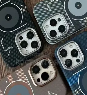 Ad Title: 2-Piece Magnetic Carbon Fiber iPhone Case (12 – 16 Pro Max)