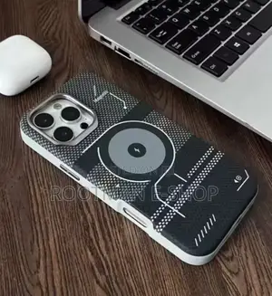Ad Title: 2-Piece Magnetic Carbon Fiber iPhone Case (12 – 16 Pro Max)