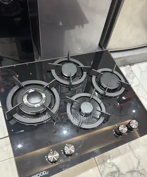 Shop Premium Kenwood 60cm 4 Gas Glass Hob(Black) 