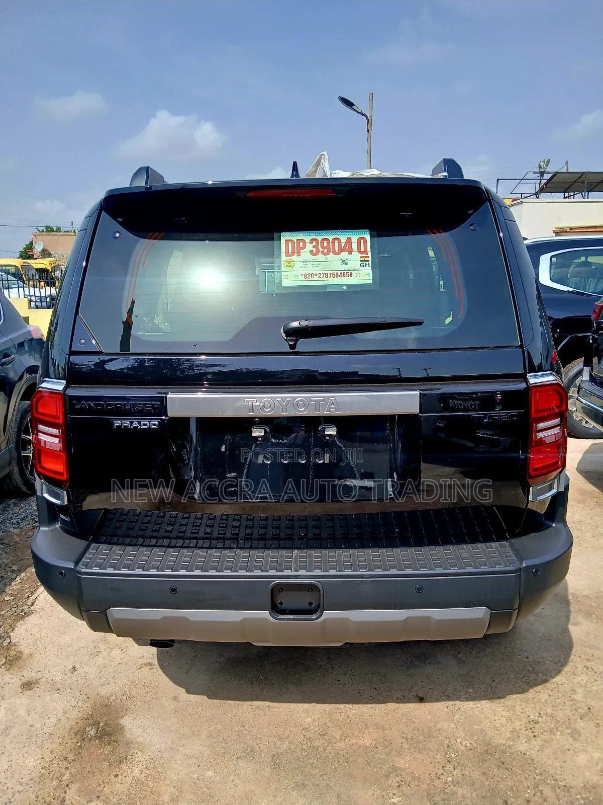 New Toyota Land Cruiser Prado 2026 Black
