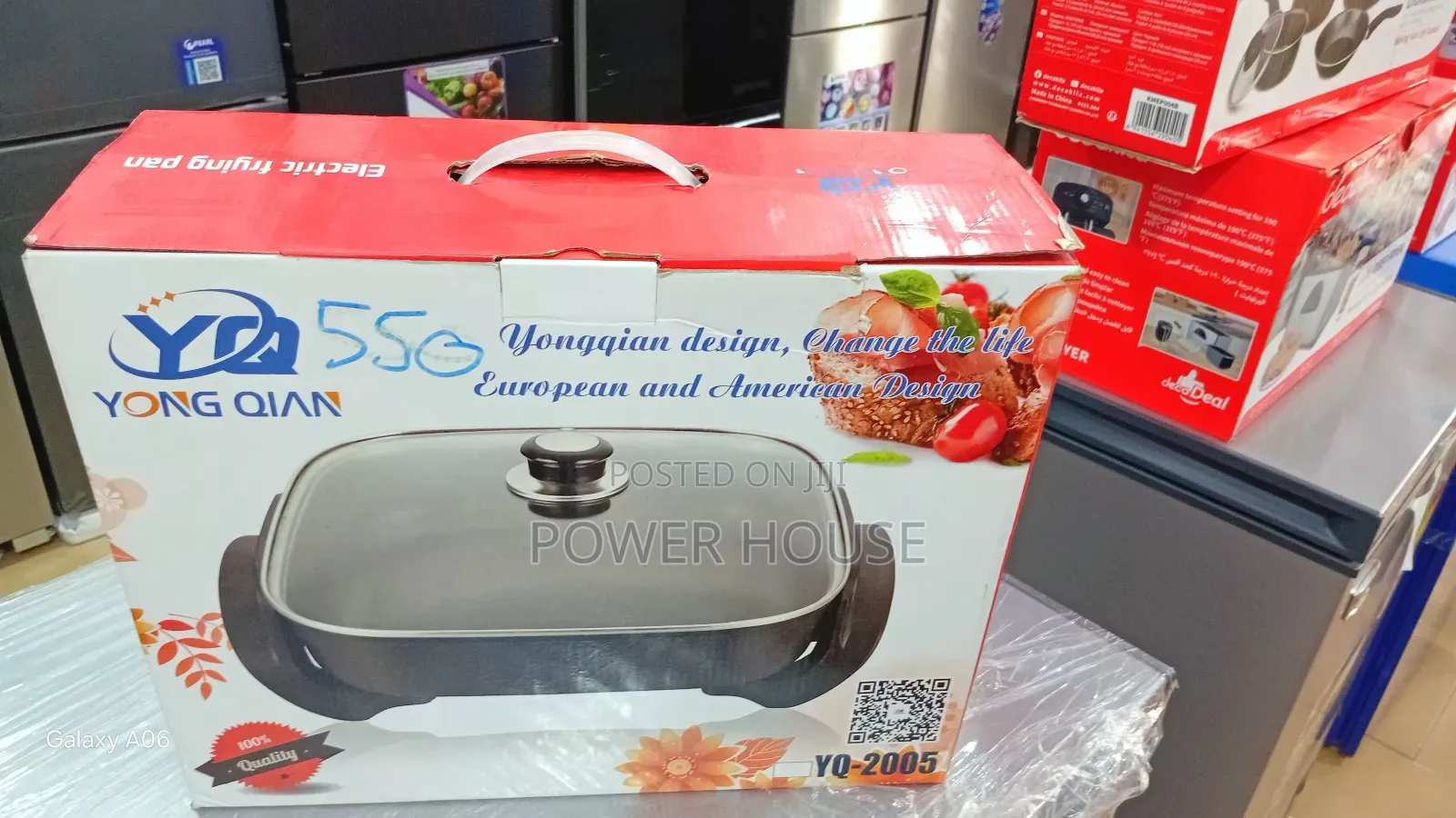 Large Capacity Electric Fry Pan – Perfect for Family Meals