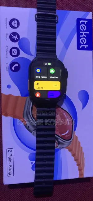 Teket Tx22 Ultra3 Smartwatch-bt Call, Heart Rate, Sports Mode-2 Straps