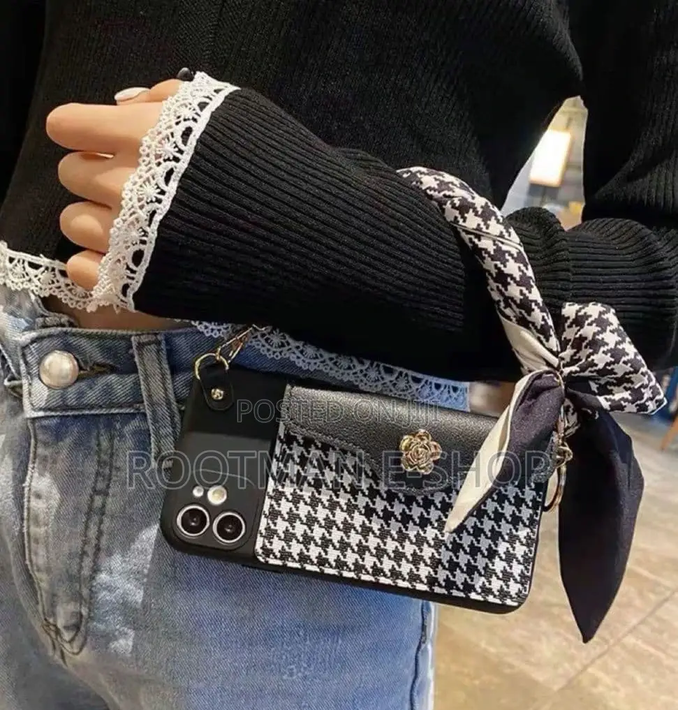 iPhone 17 Pro Max Luxury Bow Wallet Case With Key Ring