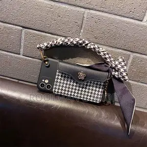 iPhone 17 Pro Max Luxury Bow Wallet Case With Key Ring