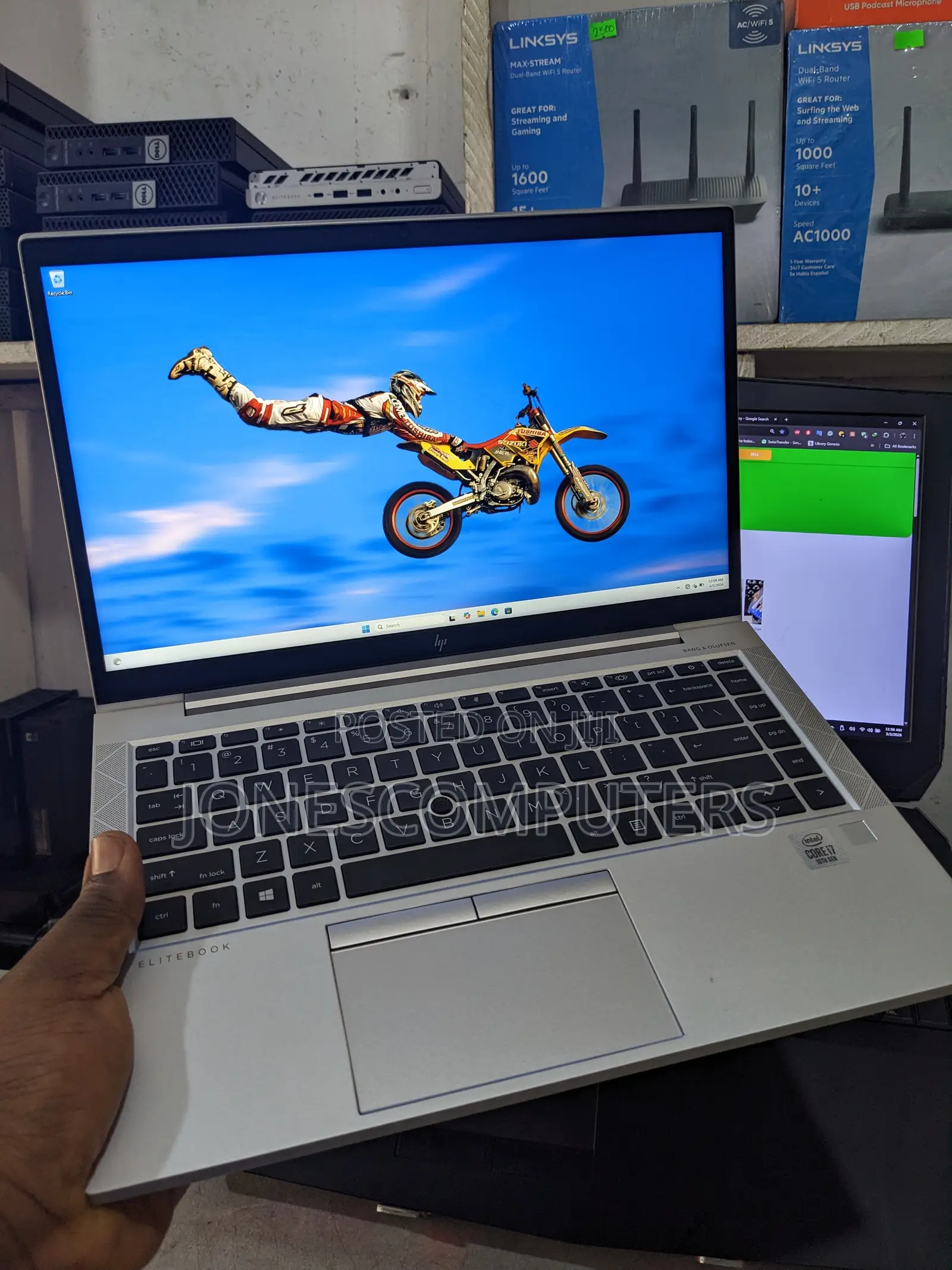Laptop HP EliteBook 840 G7 8GB Intel Core i7 SSD 256GB