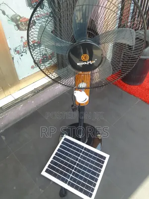 Rechargeable Solar Fan