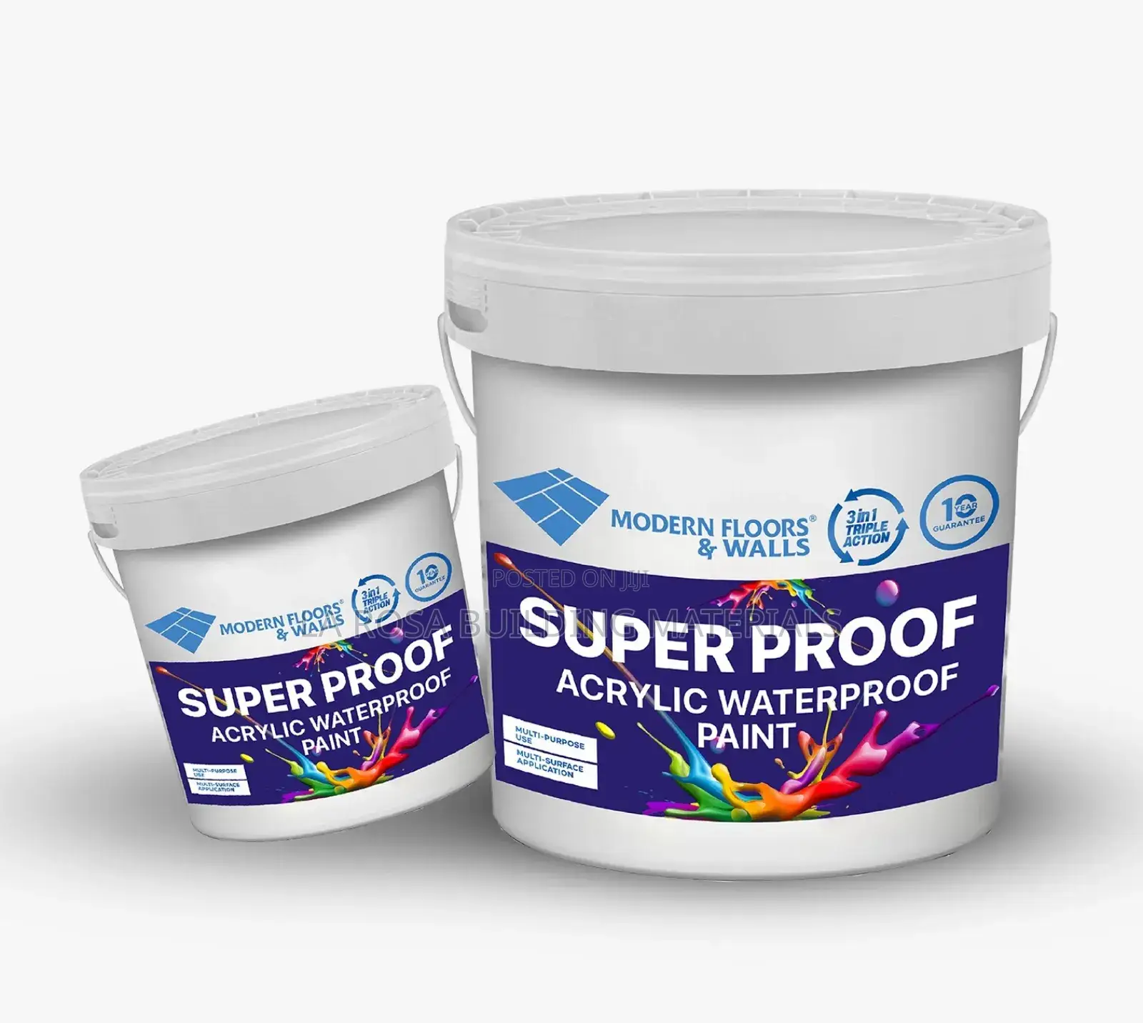 20kg Super Proof Acrylic Wall, Floor,Roof Damp Proof, Waterproof Paint