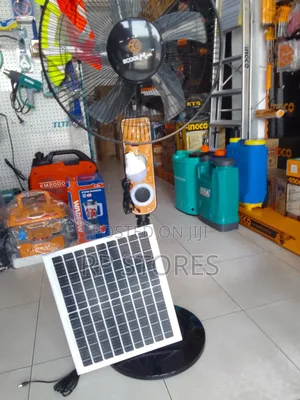 Ecool Max Solar Standing Fan