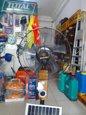 Ecool Max Solar Standing Fan
