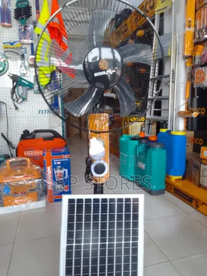 Ecool Max Solar Standing Fan