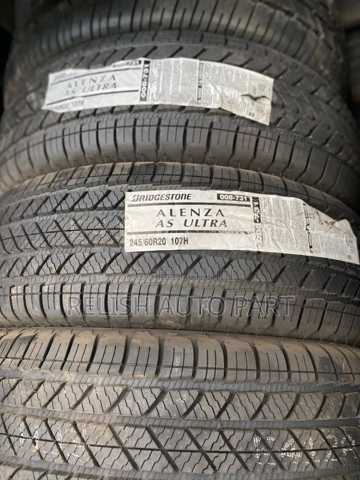 Original Bridgestone Alenza Ultra 245/60 R20