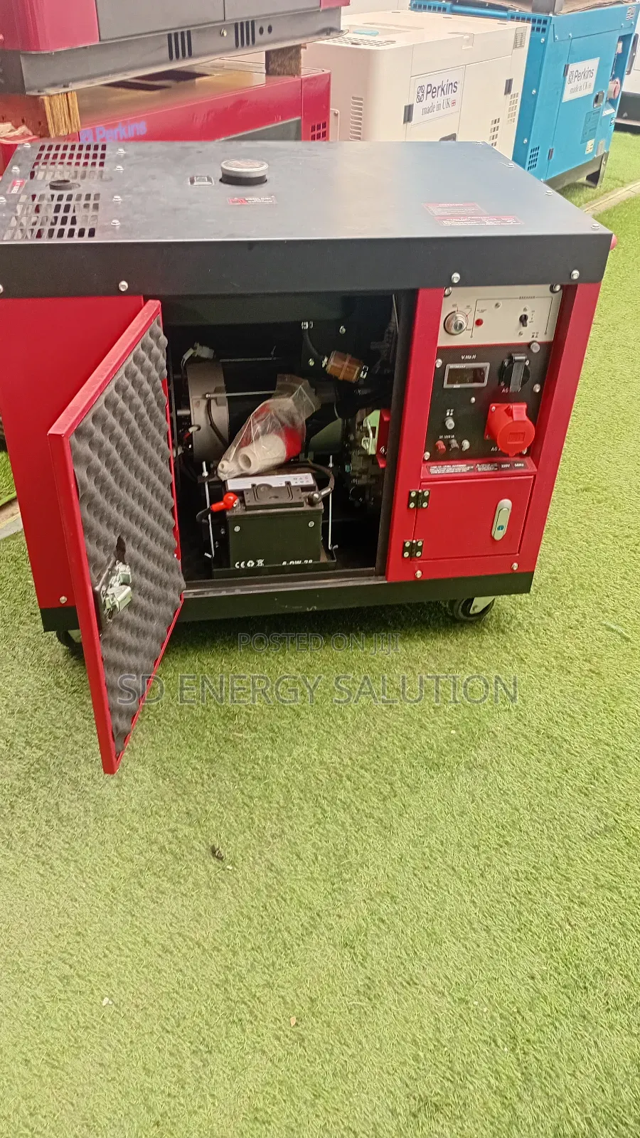 Compact Strength: Perkins 18kva Diesel Generator