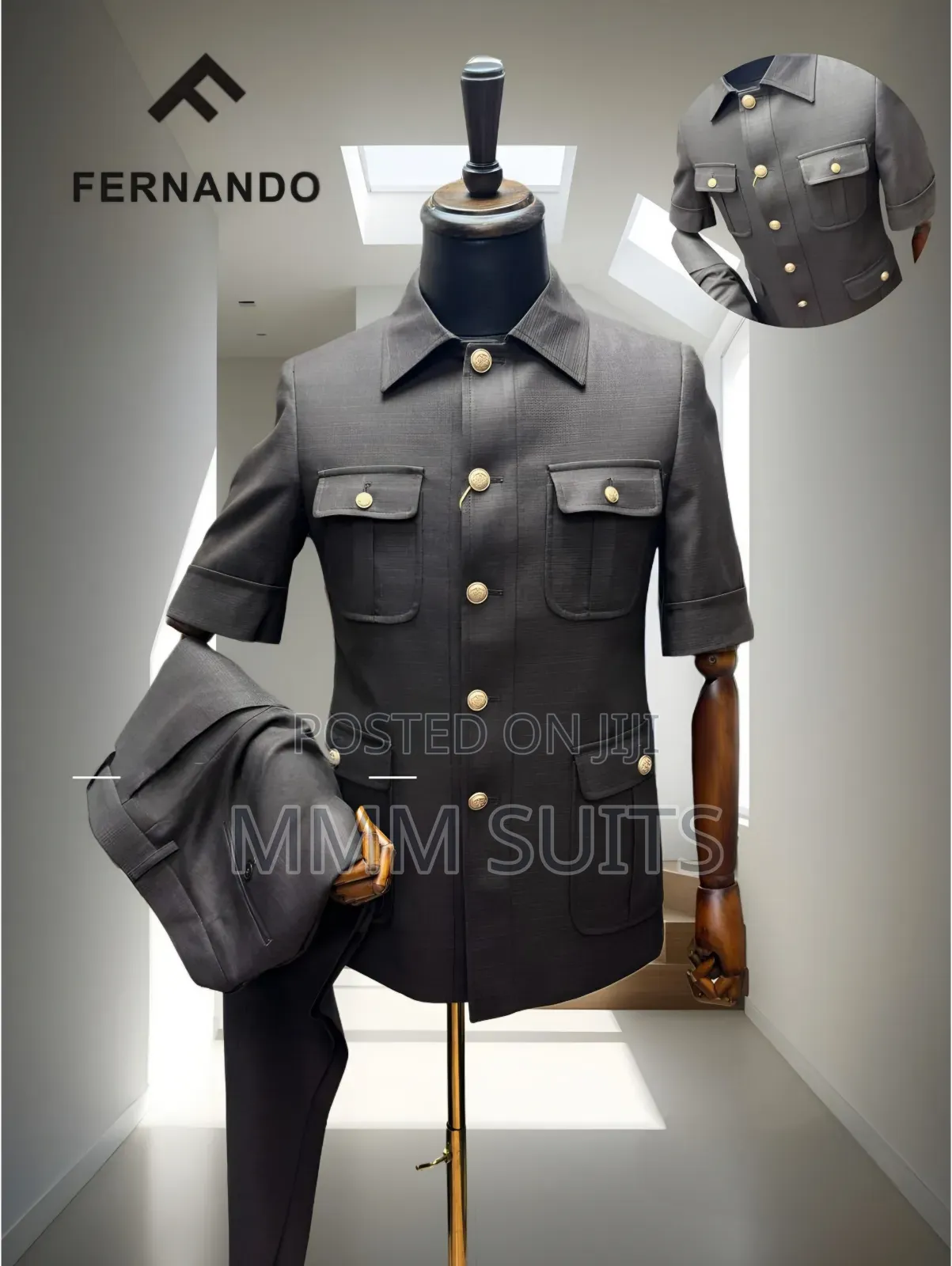 Quality Turkish 2-Piece Men's Political Suit