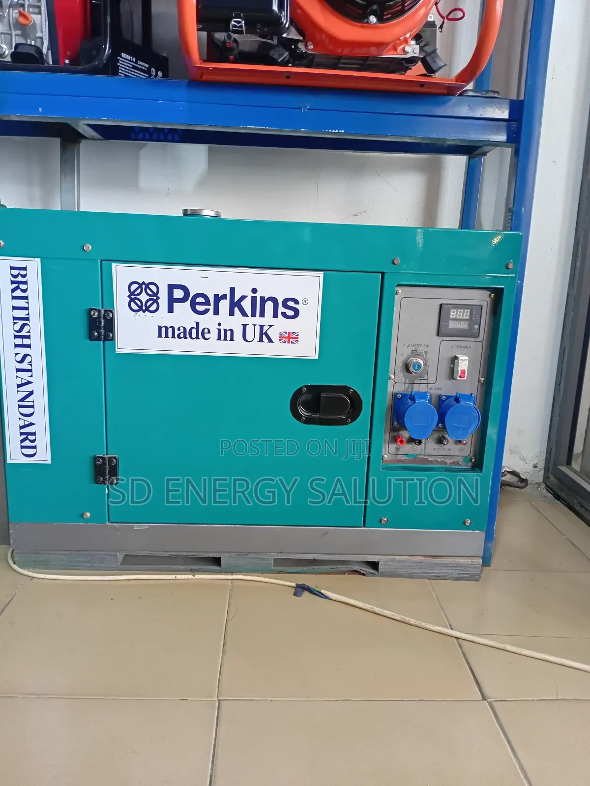 Strong, Silent, Perkins 18kva Diesel Generator