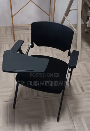 Folding Chair With Writing Pad