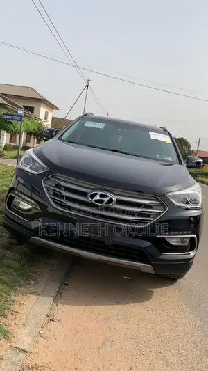 Hyundai Santa Fe SE AWD 2017 Black