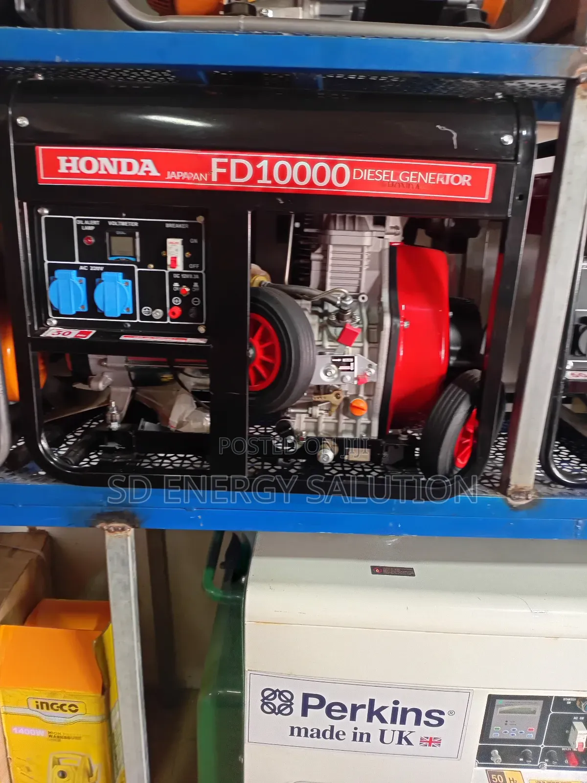 Compact Diesel Energy: Honda 10kva Generator