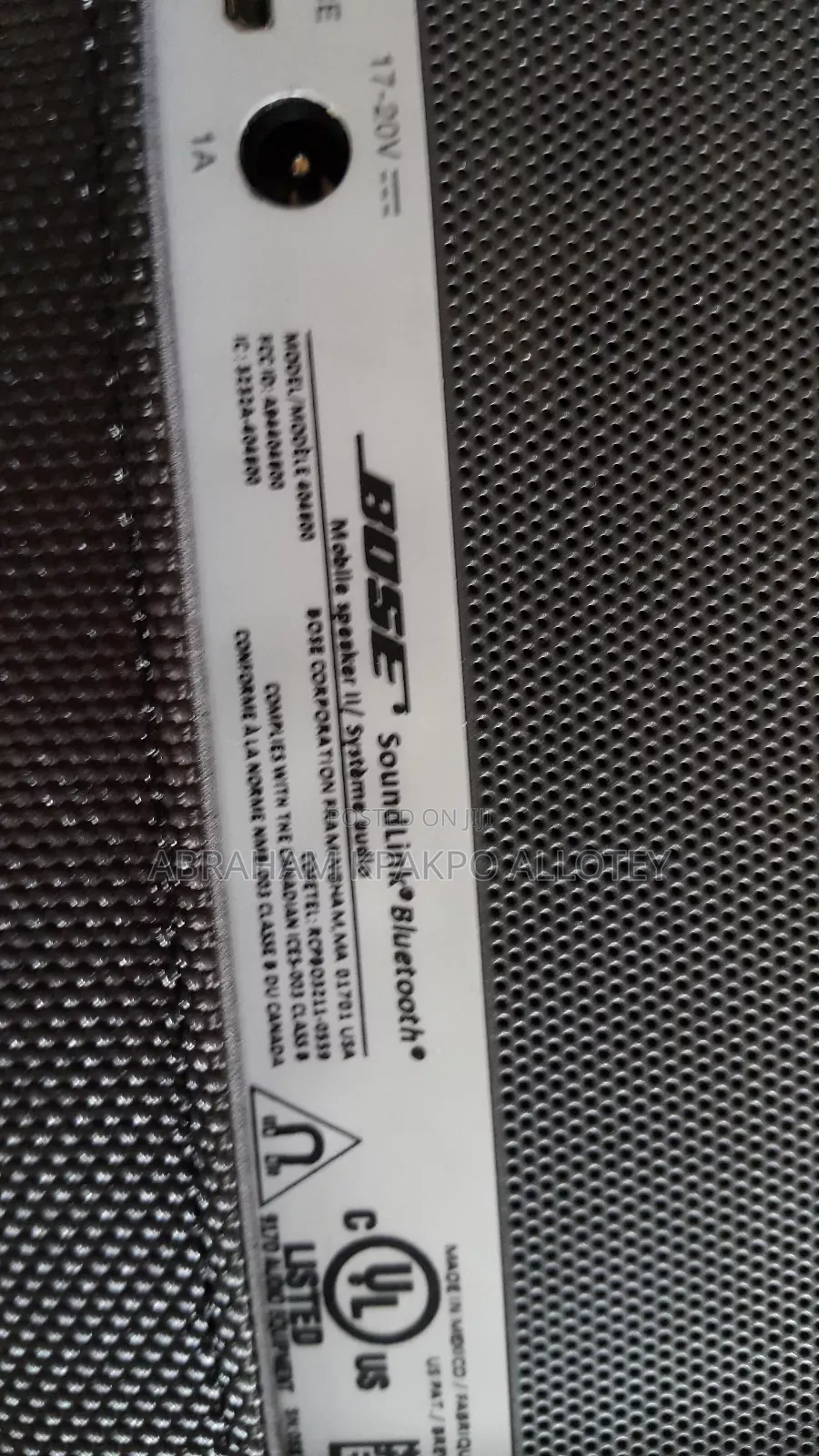 Bose Bluetooth Rechargeable Speakers
