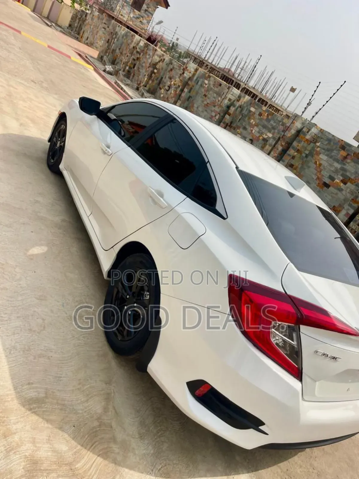 Honda Civic EX-L 4dr Sedan (1.5L 4cyl) 2017 White