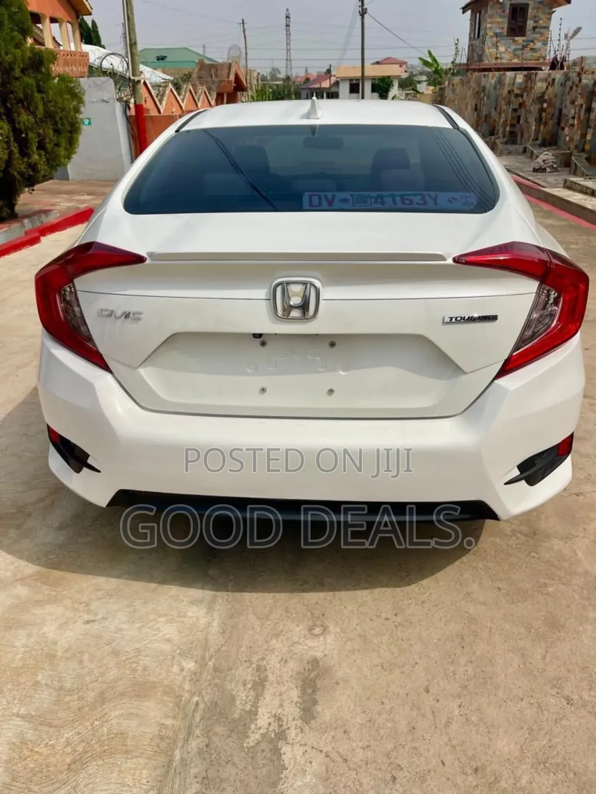 Honda Civic EX-L 4dr Sedan (1.5L 4cyl) 2017 White