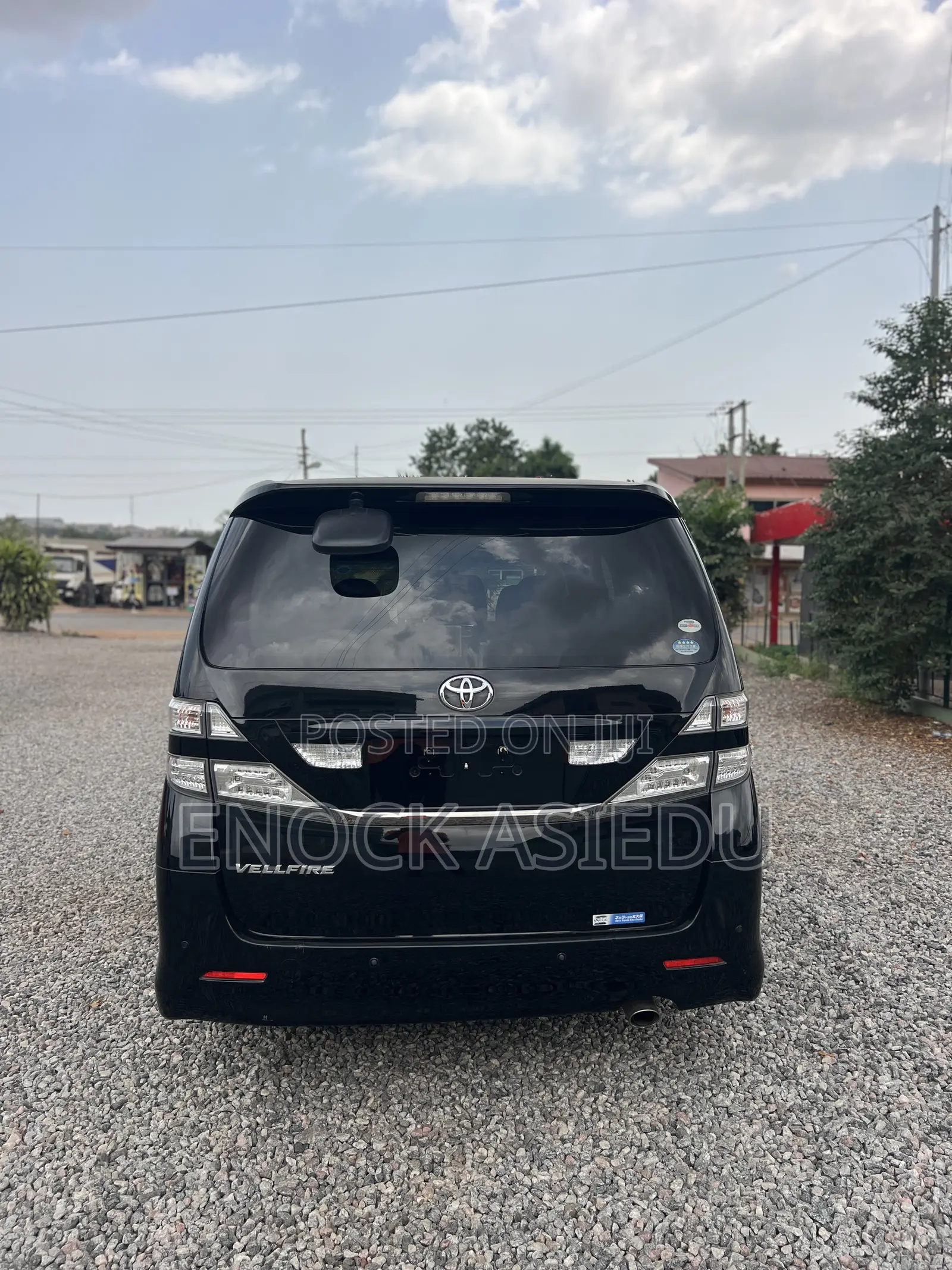 Toyota Vellfire 2011 Black