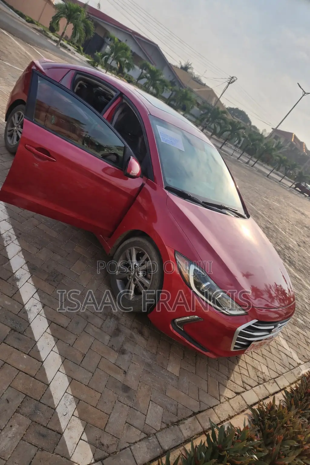 Hyundai Elantra 2018 Red