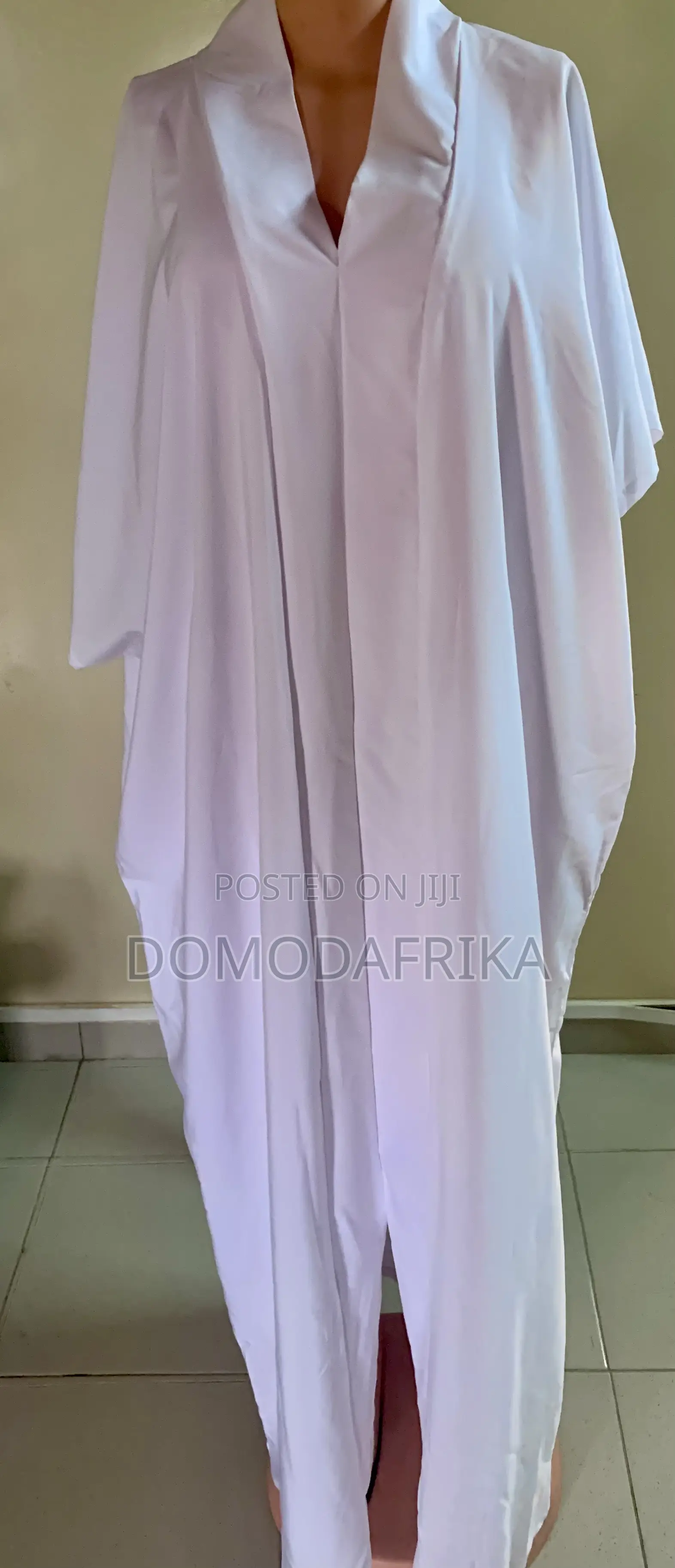 White Boubou Dress