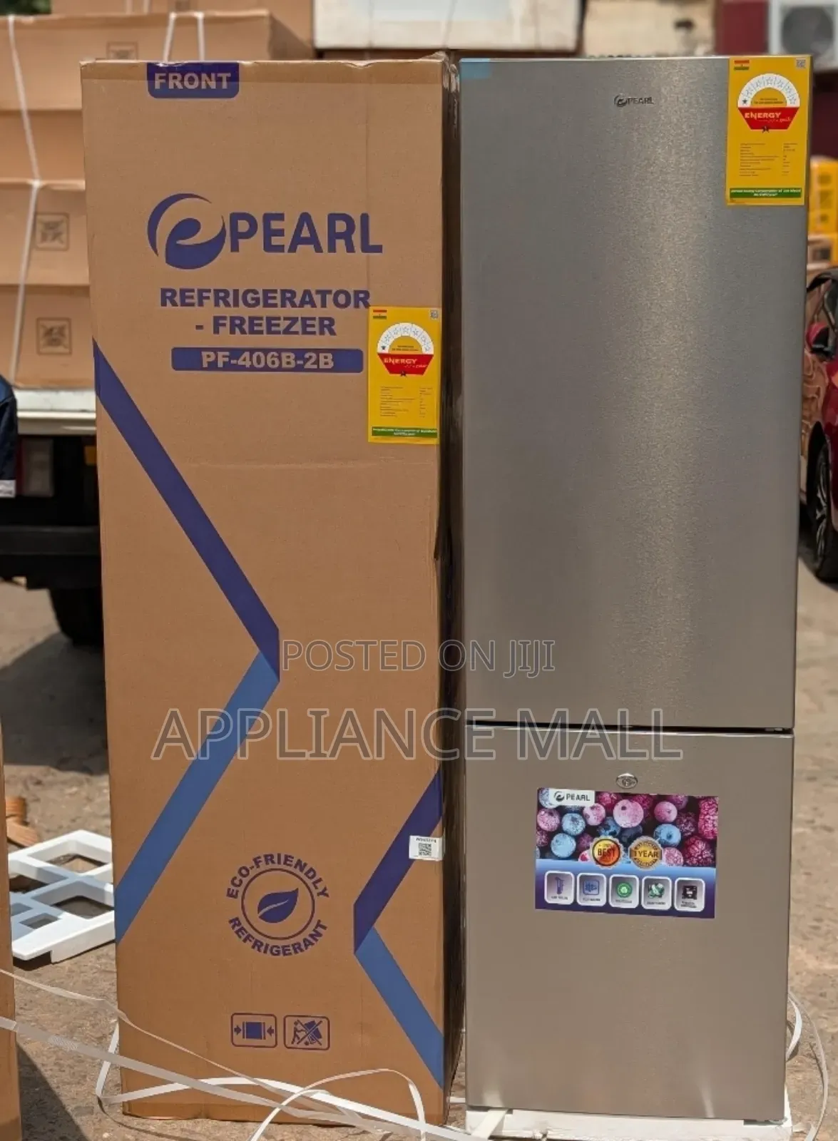 Pearl Fridge Pf-406b-2b (262l)