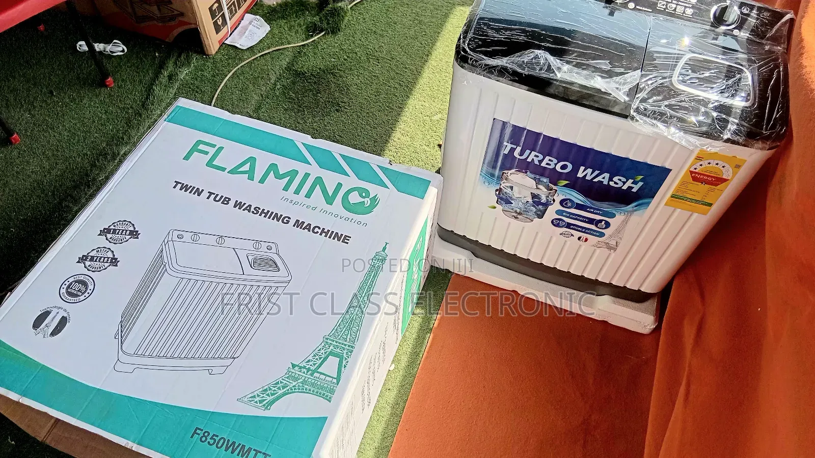 Flamino Twin Tub Washing Machine – Sleek Design, Maximum Performance