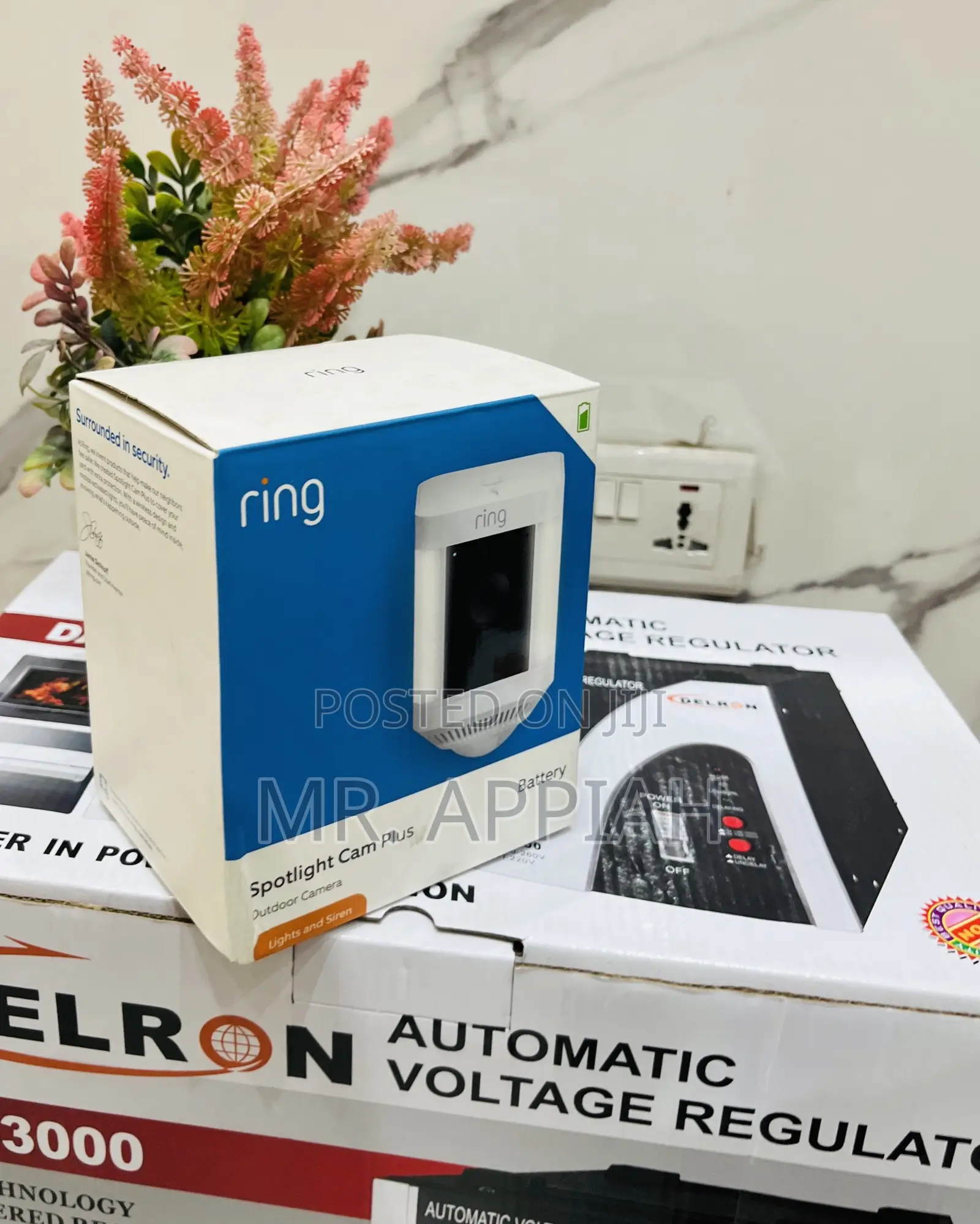 Get Premium Ring Sportlight Security Camera(Single)
