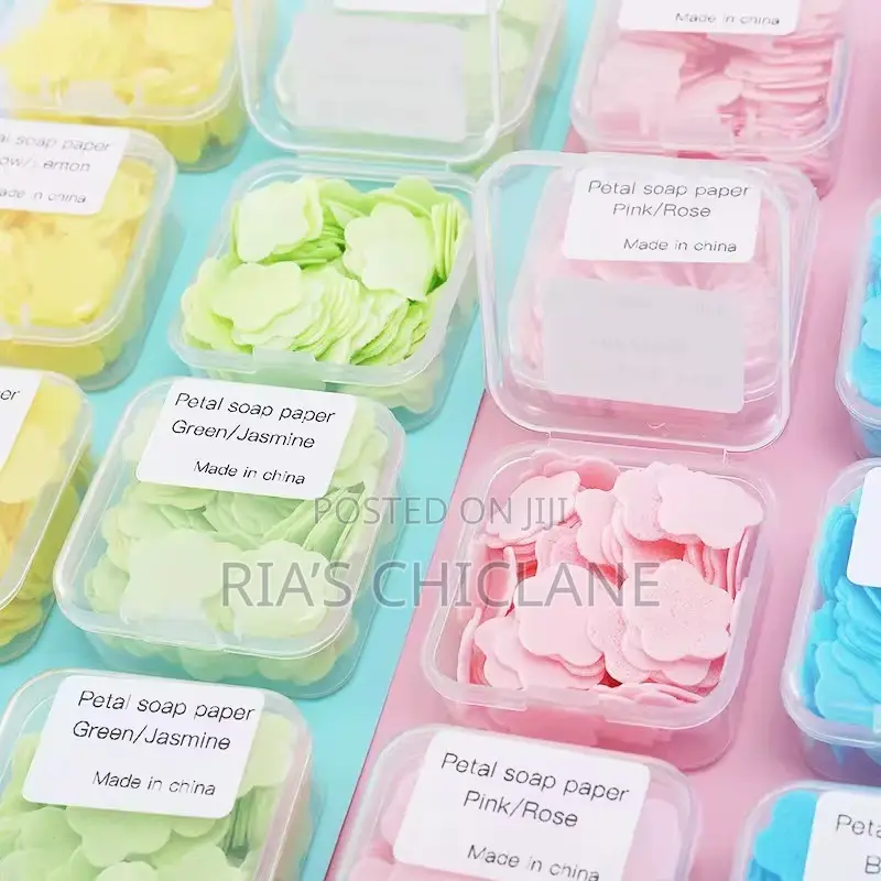 Paper Petal Soap