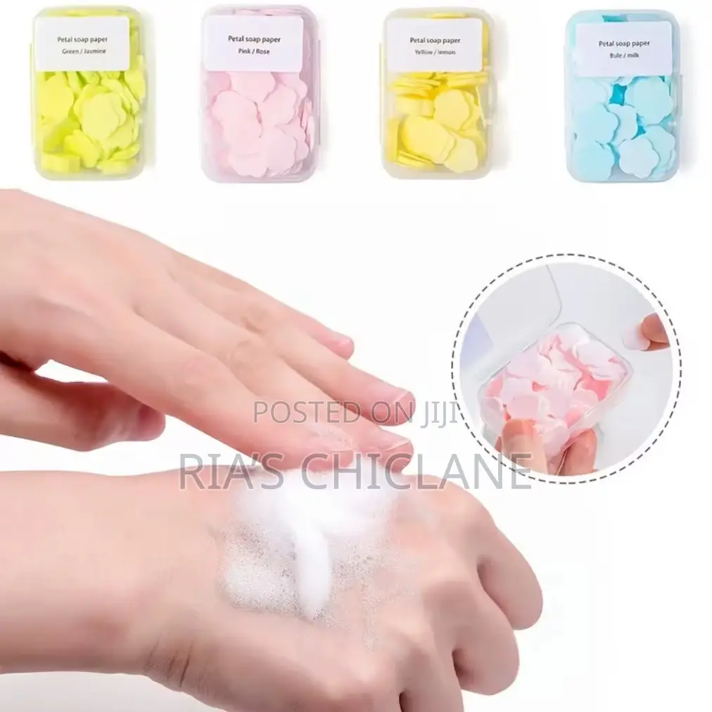 Paper Petal Soap