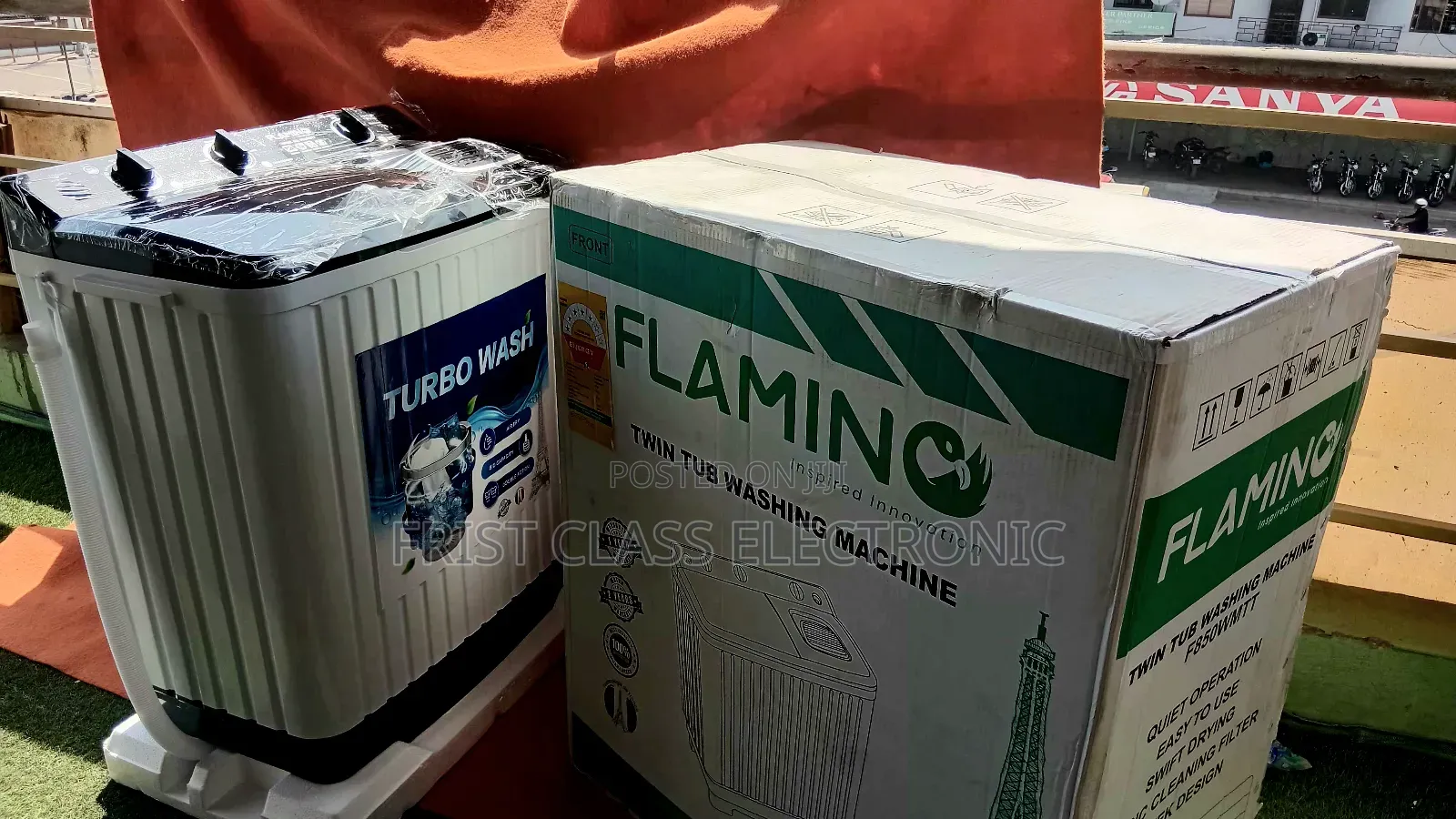 Flamino Twin Tub – Strong Spin, Minimal Noise