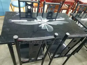 Glass Dining Table With 4 Chairs